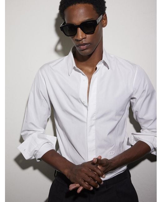 Dior Oblique S1I Square-Frame Acetate Sunglasses di Dior in Black da Uomo