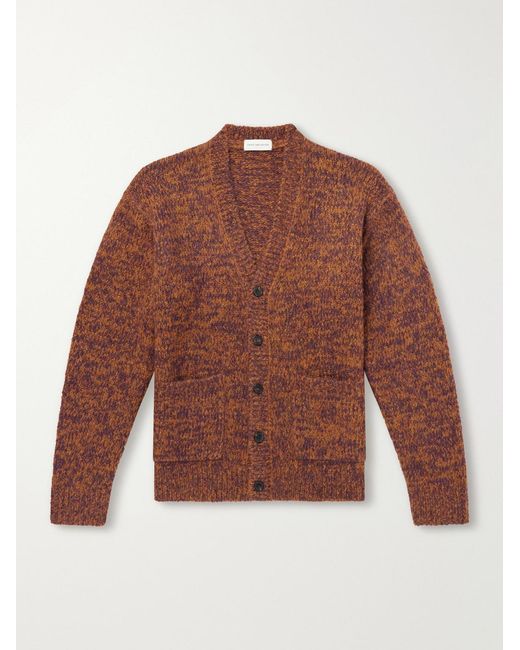Dries Van Noten Brown Mounia Alpaca-blend Cardigan for men