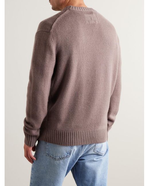 FRAME Pink Cashmere Sweater for men