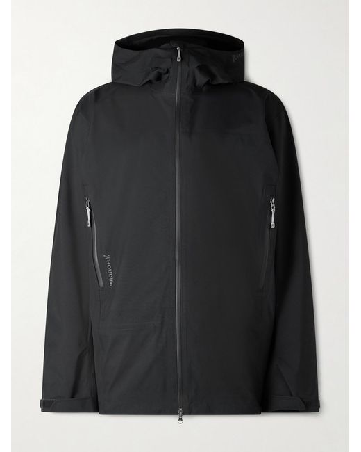 houdini Black Ride Recycled Loop Hardshell Hooded Ski Jacket for men