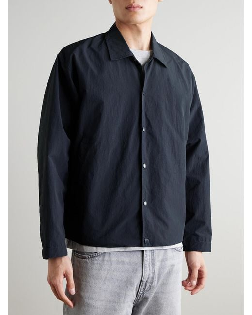 NN07 Blue Fenton 80039 Recycled-Shell Jacket for men