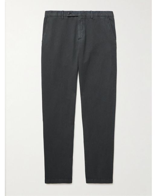 Pantaloni A Gamba Dritta di Sunspel in Gray da Uomo