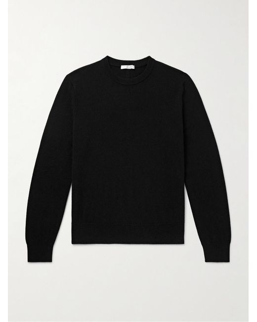 The Row Black Benji Cashmere Sweater for men