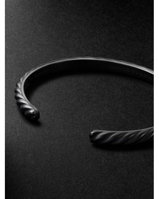 Bracciale Rigido di David Yurman in Black da Uomo