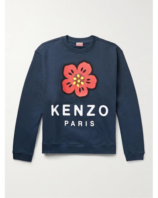 KENZO Logo-print Cotton-blend Jersey 