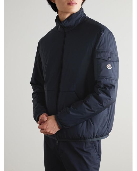 Moncler Blue Padded Shell Down Jacket for men