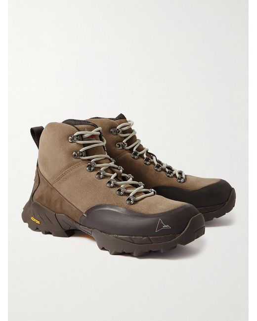 Roa Brown Andreas Suede Hiking Boots for men