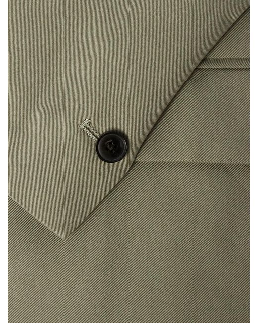 A Kind Of Guise Green Shinji Lyocell And Cotton-Blend Suit Jacket for men