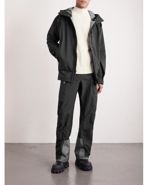 houdini White Lykan Recycled-Airweb Knit Ski Mid-Layer for men