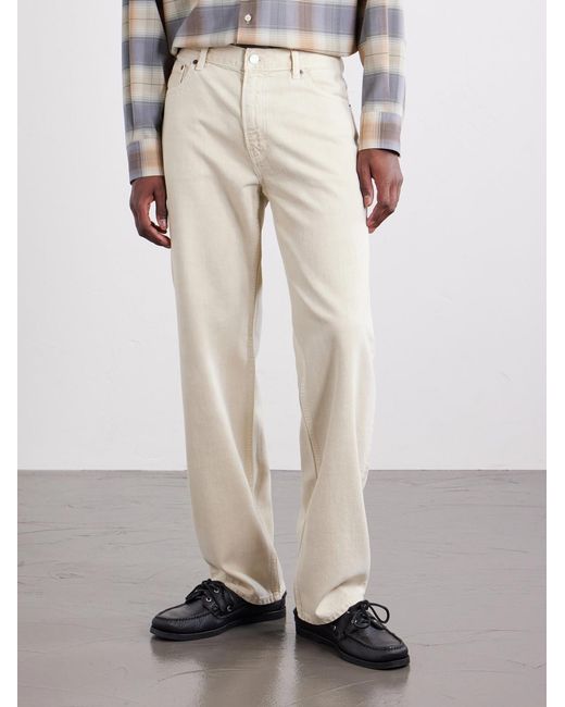 FRAME Natural Straight-Leg Jeans for men