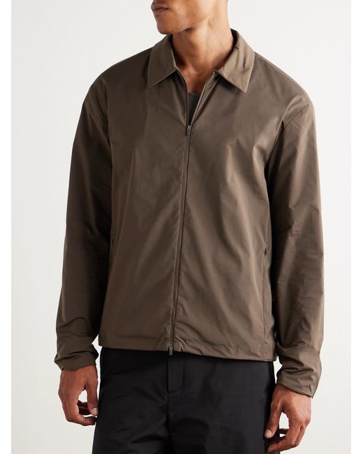 Padded Taffeta Jacket di Amomento in Brown da Uomo
