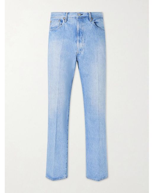 Kaptain Sunshine Blue Skate Shoecut Straight-leg Denim for men