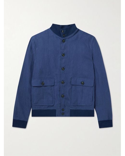 Bomber di Valstar in Blue da Uomo