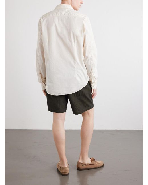Orlebar Brown Natural Giles Cotton Shirt for men