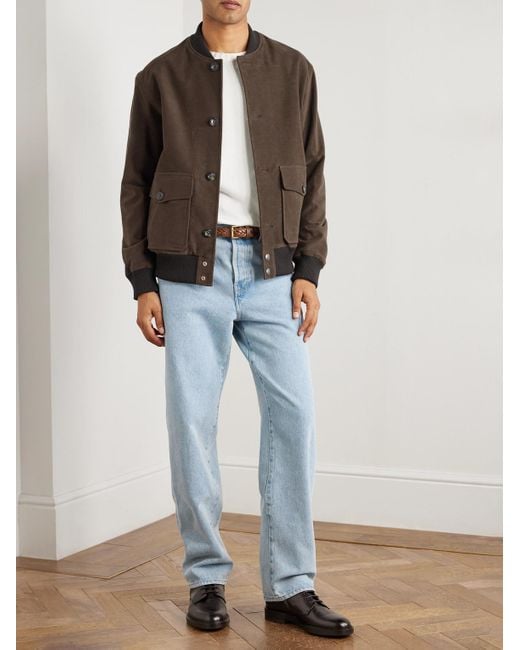 Private White V.c. Brown The Moleskine Cotton-Blend Jacket for men