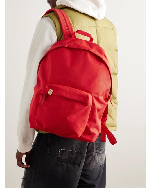 Visvim Rucksack aus CORDURA® in Red für Herren