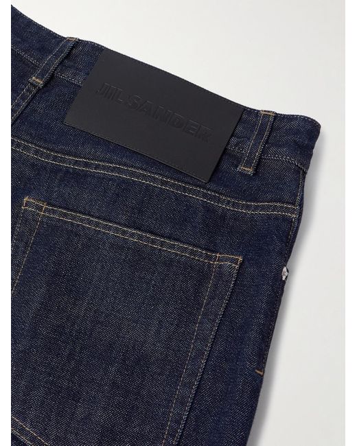 Jil Sander Blue Straight-Leg Jeans for men