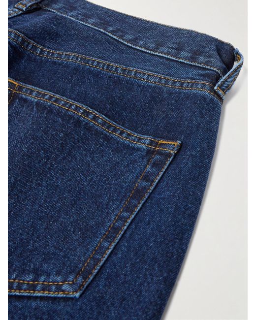 Jeans a gamba dritta di Thom Sweeney in Blue da Uomo