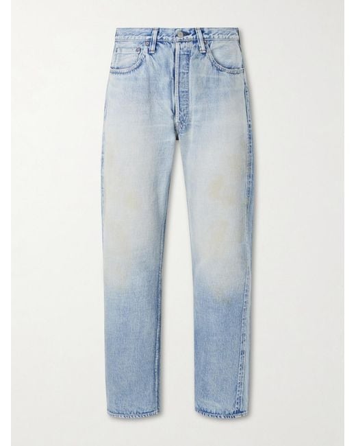 Fullcount Blue Santa Monica 0105w-1354 Straight-leg Jeans for men