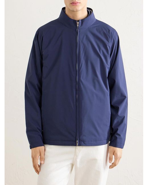 Peter Millar Blue Ryder Recycled-shell Jacket for men