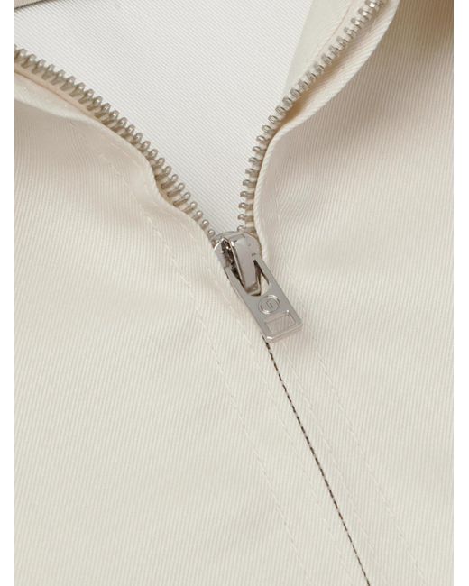 Giacca in twill di cotone con logo Montecito di GALLERY DEPT. in White da Uomo