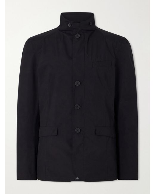 Herno Blue Shell Blazer for men