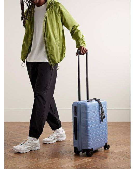 Horizn Studios Blue H5 Essential Id 55cm Polycarbonate Suitcase for men