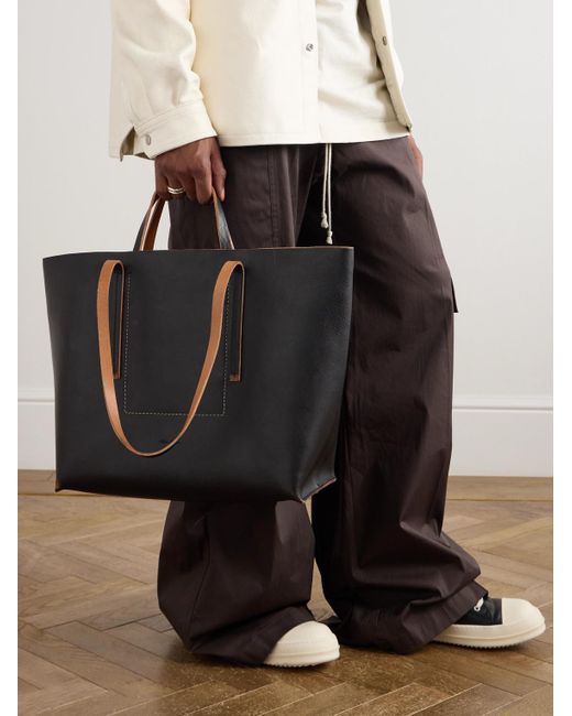 Tote Bag di Rick Owens in Black da Uomo