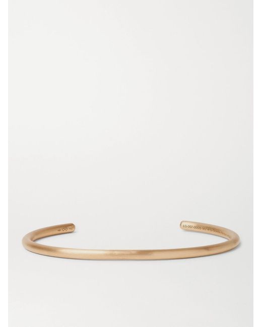 Le Gramme Natural Le 17 Brushed 18-Karat Cuff for men