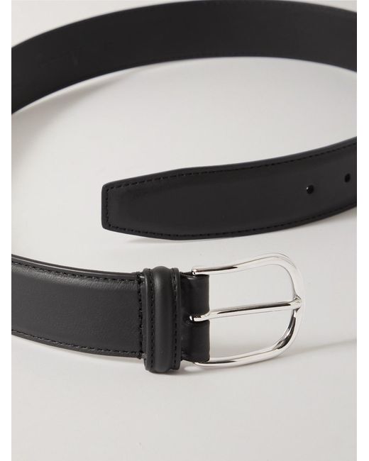 Andersons 3.5cm Leather Belt in Black für Herren
