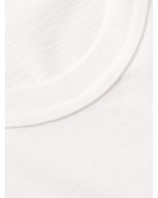 Confezione da tre T-shirt in jersey di misto cotone Sublig Jumbo di Visvim in White da Uomo