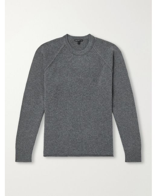 James Perse Gray Cashmere Sweater for men