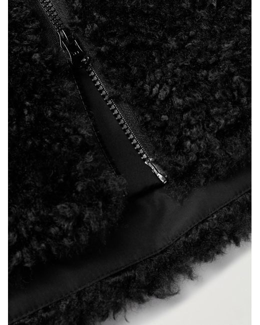 Needles Black Faux Fur Jacket for men