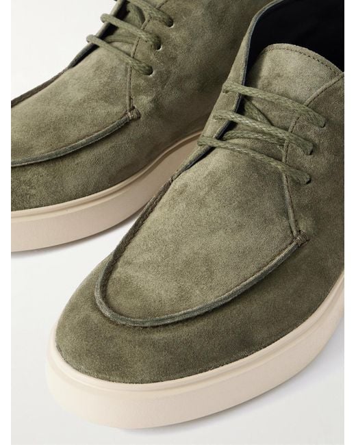 Officine Creative Green Frame 002 Suede Chukka Boots for men
