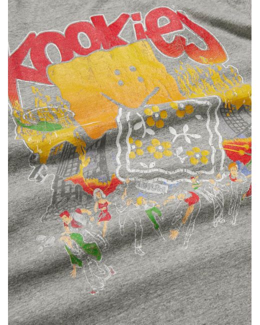 Kapital White Buster Peckish Bowy Printed Cotton-Jersey T-Shirt for men