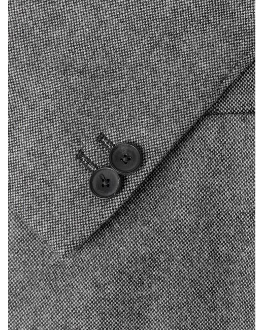 Mr P. Gray Slim-fit Donegal Tweed Blazer for men