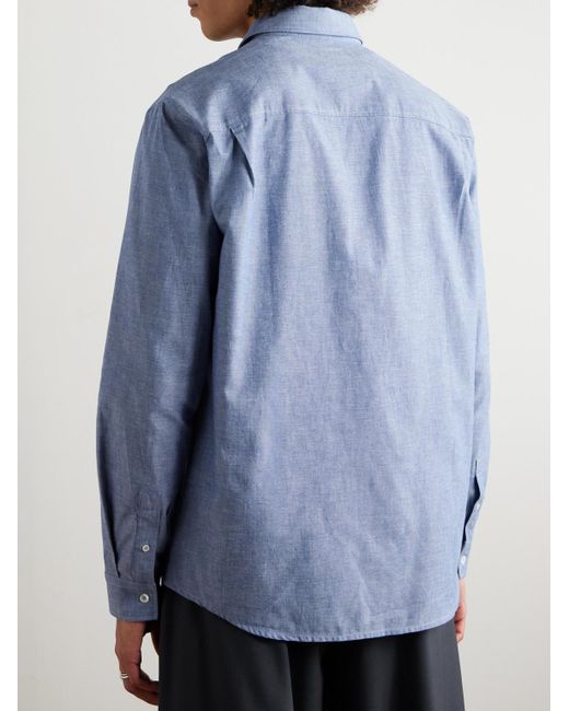 Camicia di A.P.C. in Blue da Uomo