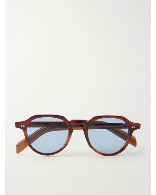 Cutler & Gross Brown Gr06 Round-frame Tortoiseshell Acetate Sunglasses for men