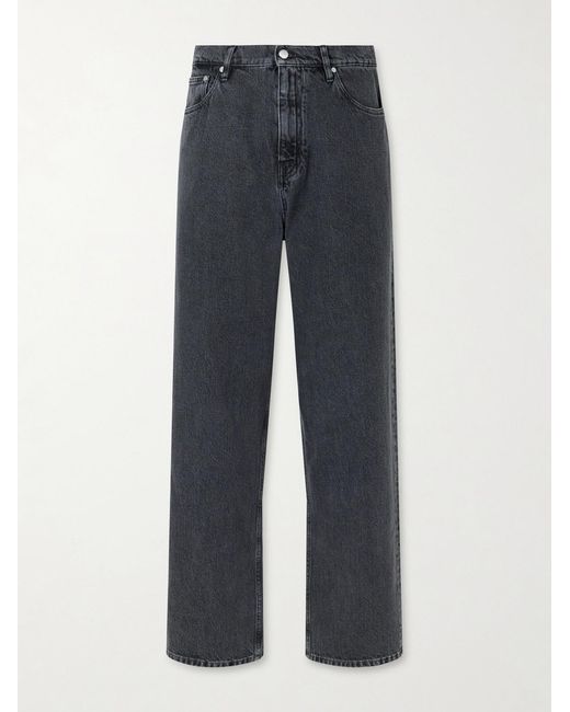 Jil Sander Blue Wide-Leg Jeans for men