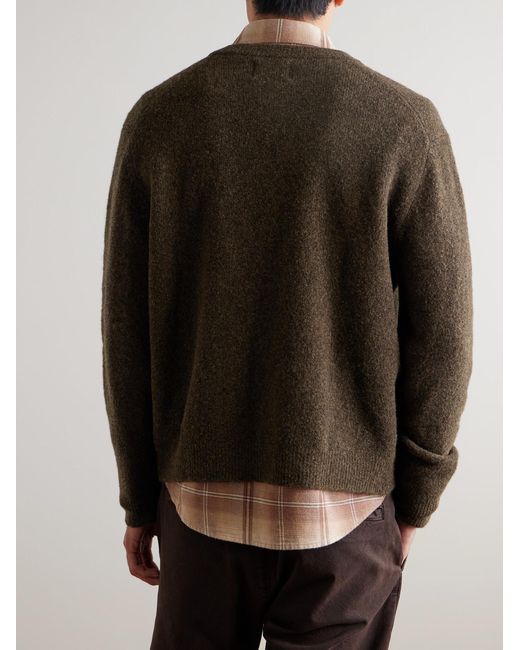 NN07 Green Jasper 6683 Wool-Blend Cardigan for men