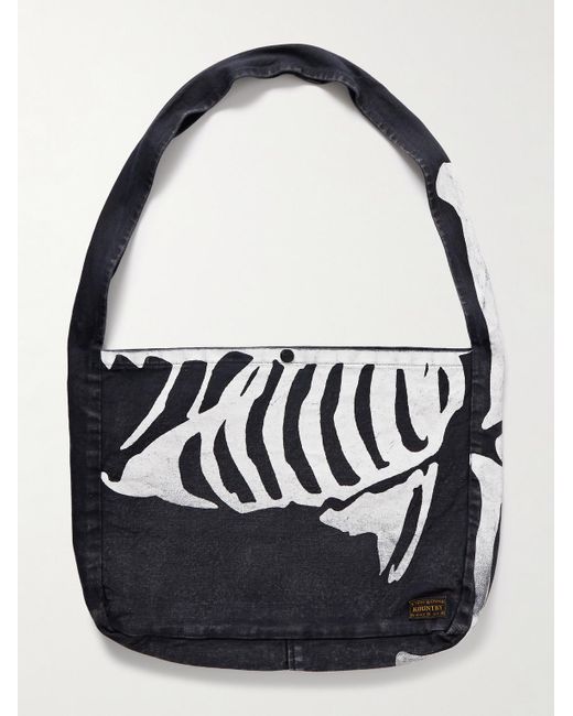 Tote Bag di Kapital in Blue da Uomo