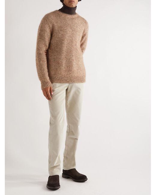 Gabriela Hearst Natural Rhys Straight-Leg Cotton-Corduroy Trousers for men