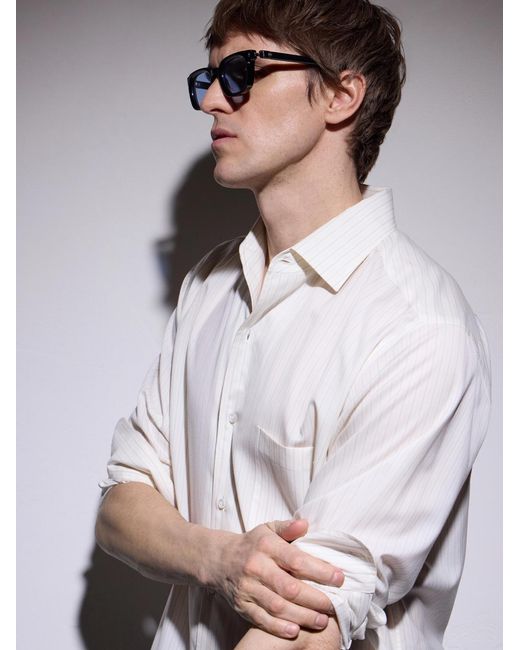sato Blue Alcor Acetate Sunglasses for men