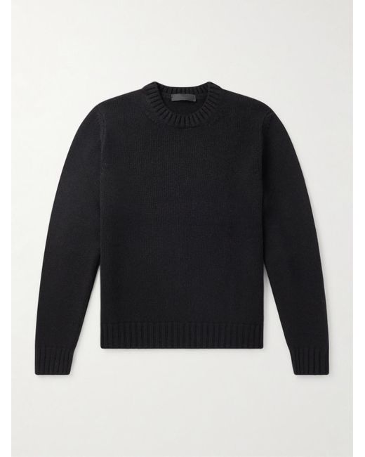 Saman Amel Blue Gio Cashmere Sweater for men