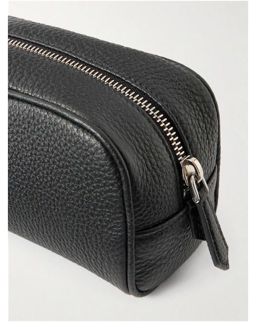 Church's Black Full-grained Leather Pouch for men