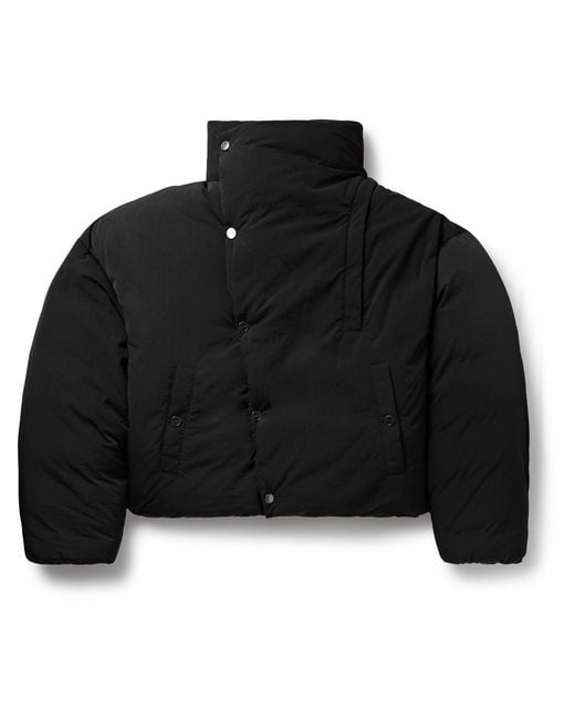 Jacquemus Black La Doudoune Cocon Down Jacket for men