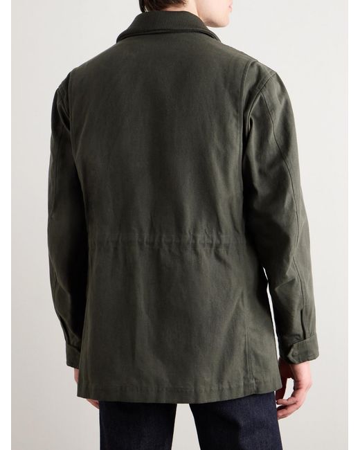 James Purdey & Sons Green Range Cotton And Linen-Blend Parka for men