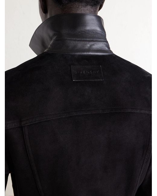 Givenchy Black Leather Jacket for men
