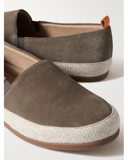 Mulo Natural Suede Espadrilles for men