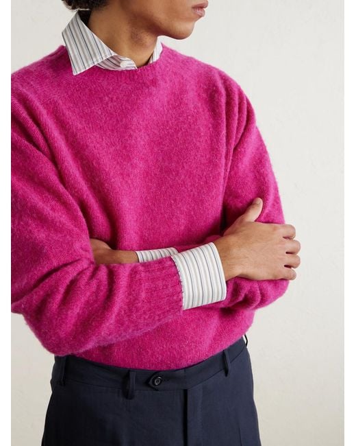 Canali Blue Tapered Linen And Wool-Blend Twill Suit Trousers for men